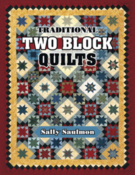 Paperback Traditional Two Block Quilts Book