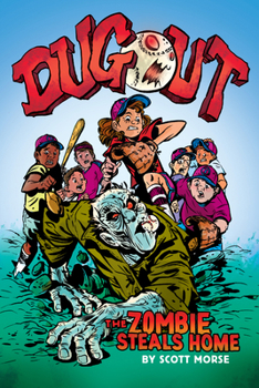 Library Binding Dugout: The Zombie Steals Home: A Graphic Novel Book