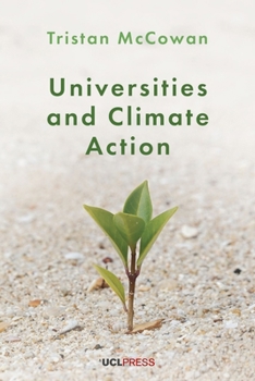 Hardcover Universities and Climate Action Book