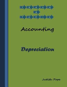 Paperback Depreciation: Depreciation Book