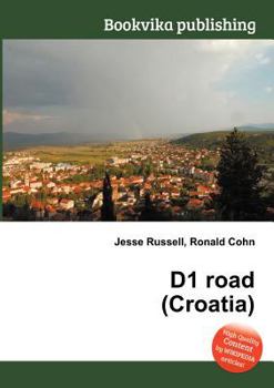 Paperback D1 Road (Croatia) Book