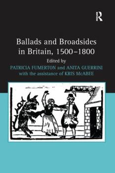 Paperback Ballads and Broadsides in Britain, 1500-1800 Book