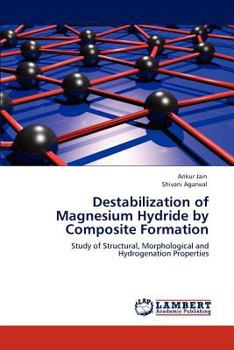 Paperback Destabilization of Magnesium Hydride by Composite Formation Book