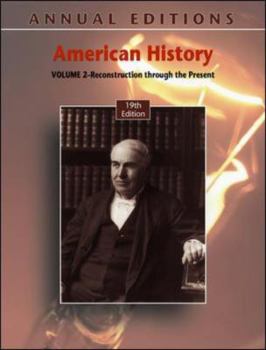 Paperback American History, Volume 2: Reconstruction Through the Present Book
