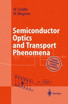 Hardcover Semiconductor Optics and Transport Phenomena Book