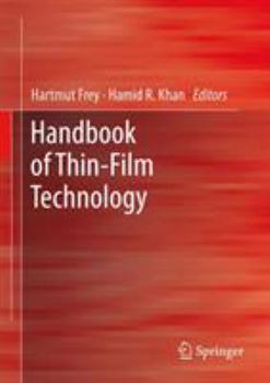 Hardcover Handbook of Thin Film Technology Book