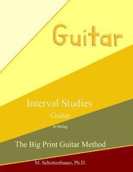 Paperback Interval Studies: Guitar Book