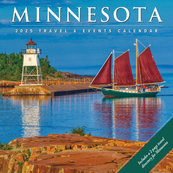 Calendar Minnesota 2025 12 X 12 Wall Calendar Book