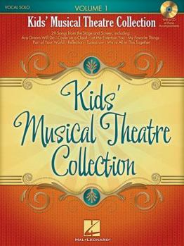 Paperback Kids' Musical Theatre Collection - Volume 1 Book/Online Audio Book