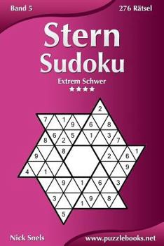 Paperback Stern Sudoku - Extrem Schwer - Band 5 - 276 Rätsel [German] Book