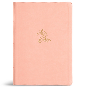 Imitation Leather CSB Super Giant Print Reference Bible, Optimal Type, Digital Study Edition, Pink Leathertouch [Large Print] Book
