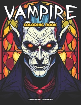 Paperback Vampire Coloring Book: Eternal Night: A Gothic Journey of Color Through the Vampire's Realm Book