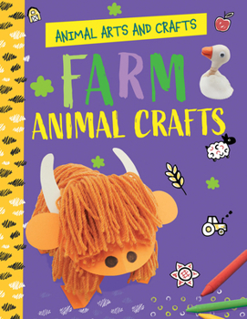 Library Binding Farm Animal Crafts Book