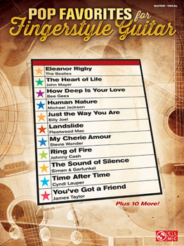 Paperback Pop Favorites for Fingerstyle Guitar: Guitar/Vocal Book