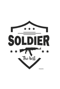 Brave Soldier Notebook: Graph Paper Journal 6x9 - 120 Pages