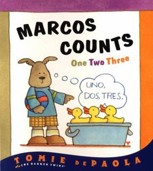 Board book Marcos Counts: One, Two, Three Book
