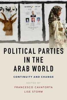 Hardcover Political Parties in the Arab World: Continuity and Change Book