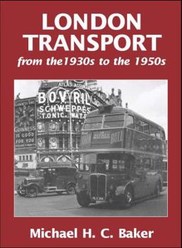 Hardcover London Transport from the 1930s to the 1950s Book