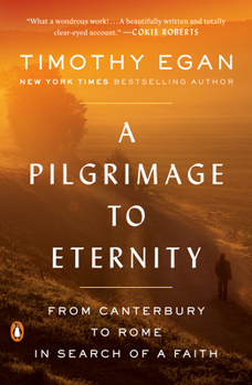 Paperback A Pilgrimage to Eternity: From Canterbury to Rome in Search of a Faith Book