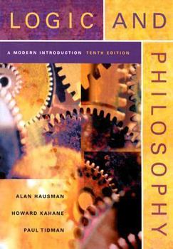 Paperback Logic and Philosophy: A Modern Introduction Book