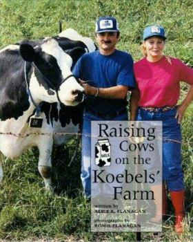 Library Binding Raising Cows on the Koebels' Farm Book