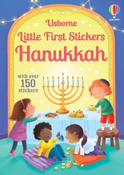 Paperback Little First Stickers Hanukkah Book