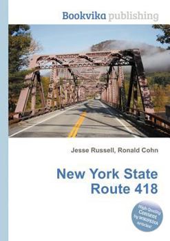 Paperback New York State Route 418 Book
