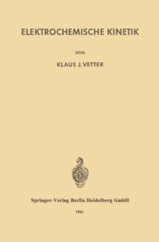 Paperback Elektrochemische Kinetik [German] Book