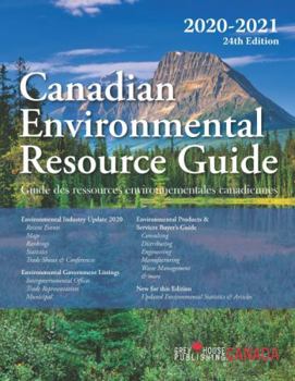 Paperback Canadian Environmental Resource Guide, 2020/21: 0 Book