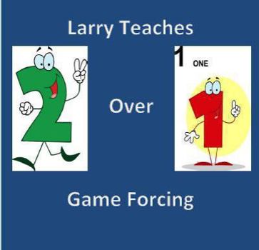 Spiral-bound Larry Teaches Over Game Forcing Book