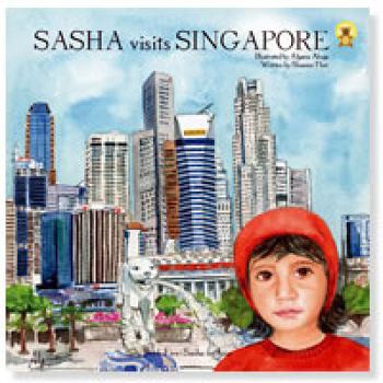 Paperback Sasha Visits Singapore Book