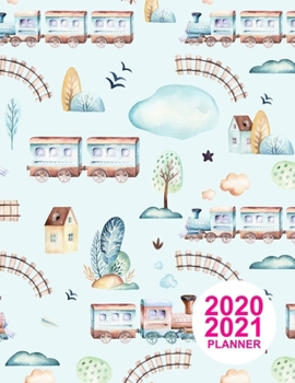 2020 2021 Planner: Simple Two Year Monthly Planner Calendar Schedule Organizer January 2020 to December 2021 (24 Months) | Gift Ideas for Girls, Teens, Girls, Women | Design Code A8 0044228