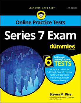 Paperback Series 7 Exam for Dummies with Online Practice Tests Book