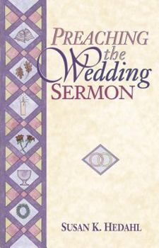 Paperback Preaching the Wedding Sermon Book