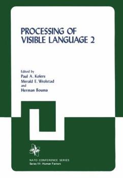 Paperback Processing of Visible Language Book