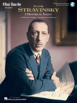 Paperback Igor Stravinsky - L'histoire du Soldat: Music Minus One Trumpet Book