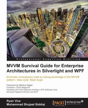 Paperback MVVM Survival Guide for Enterprise Architectures in Silverlight and Wpf Book