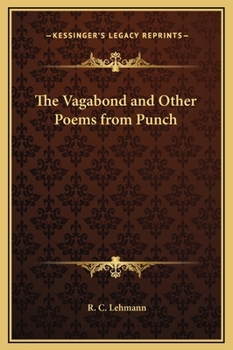 Hardcover The Vagabond and Other Poems from Punch Book