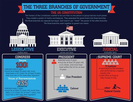 Wall Chart The Three Branches of Government Chart Book