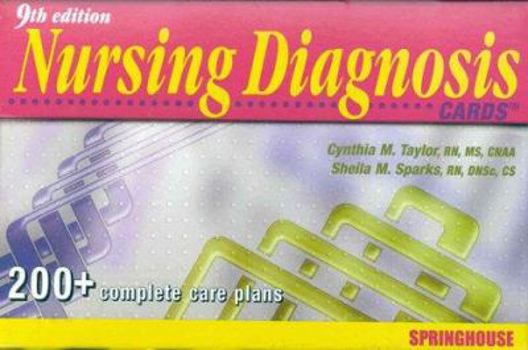 Paperback nursing-diagnosis-cards--new-only- Book