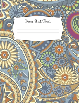 Blank Sheet Music Notebook Kids: Music Manuscript Paper / White Marble Blank Sheet Music / Notebook for Musicians  / Composition Books Gifts 100 Pages (8.5x11), perfect for learning