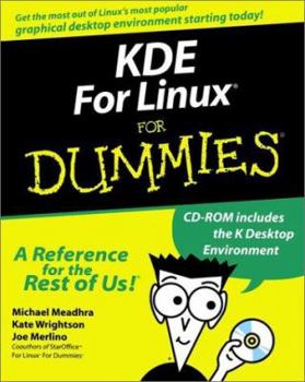 Paperback KDE for Linux for Dummies? [With CDROM] Book