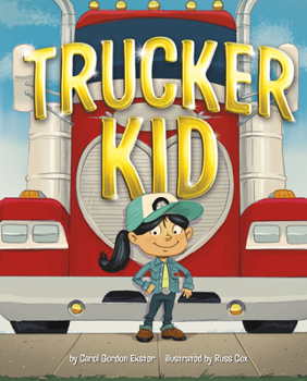 Hardcover Trucker Kid Book