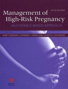 Hardcover Management of High-Risk Pregnancy: An Evidence-Based Approach Book