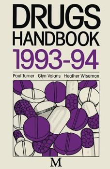 Paperback Drugs Handbook 1993-94 Book