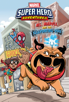 Library Binding Ms. Marvel and the Teleporting Dog Book