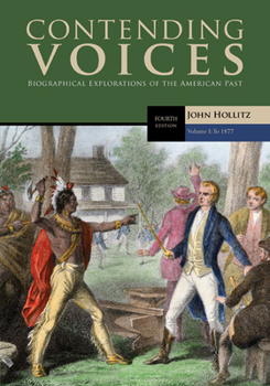 Paperback Contending Voices, Volume I: To 1877 Book