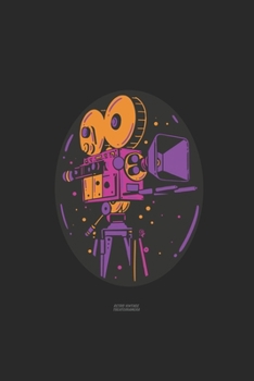 Retro Theater Vintage Kamera: FOTOGRAFEN UND KAMMERMANN NOTIZBUCH 6x9 (A5) 120 Seiten kariert! für Filmer & Kameramänner Fotografie,Theater, Liebhaber ... | Wochenplaner | Organiser | (German Edition)