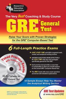 Paperback GRE General Test W/ CD-ROM [With CDROM] Book