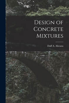 Paperback Design of Concrete Mixtures Book